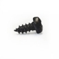 Preview: Mini-Schrauben schwarz, Linsenkopf 2,5x5mm