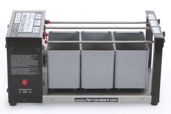 Galvanikmodul MOTION ohne Netzteil mit den drei Galvanikwannen GB-111