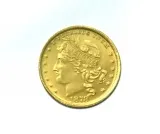 100 Cent/1 Dollar USA, 24 Karat vergoldet