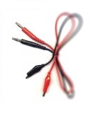Netzverbinder rot und schwarz